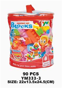 积木PVC手提袋90PCS - OBL10115413