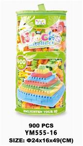 椭圆形手提袋积木900PCS - OBL10115450