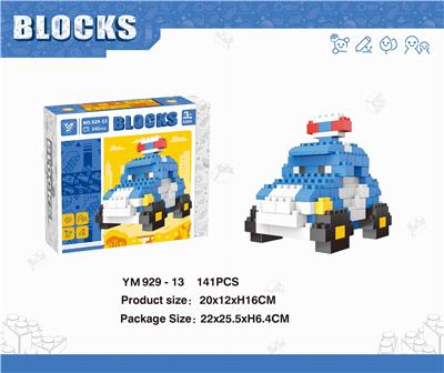 盒装警察玻利积木141PCS - OBL10115565