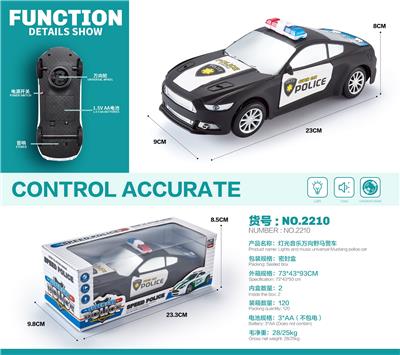 灯光音乐万向野马警车 - OBL10124727