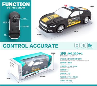 灯光音乐万向野马警车 - OBL10124741