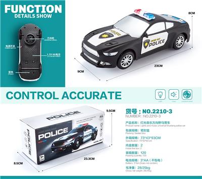 灯光音乐万向野马警车 - OBL10124762