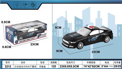灯光音乐万向野马警车 - OBL10124772