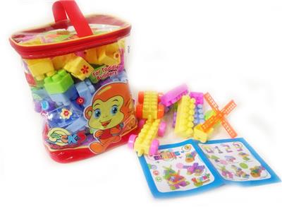 芭比色积木100PCS - OBL10126890