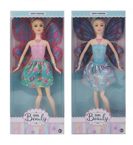 11寸实身关节腿灯光音乐花仙子芭比娃娃 （包电3个LR44） - OBL10127770