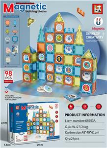 彩窗磁力积木（98PCS） - OBL10131389