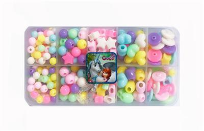 苏菲亚公主10格串珠贴纸图案随机 - OBL10135067