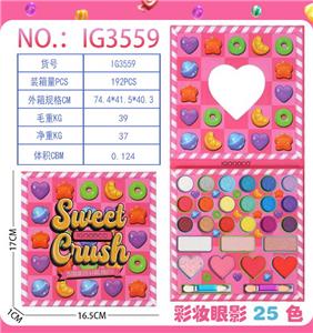 25色彩妆眼影盘 - OBL10137811