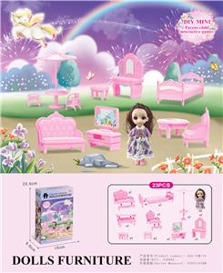 DIY家具配6寸芭比 - OBL10141320