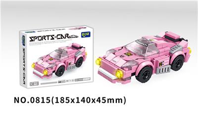 粉红色赛车 101PCS - OBL10150407