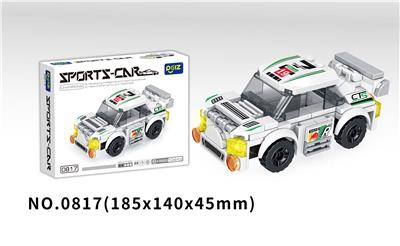 白色赛车 104PCS - OBL10150409