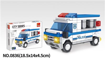 警车 105PCS - OBL10150425