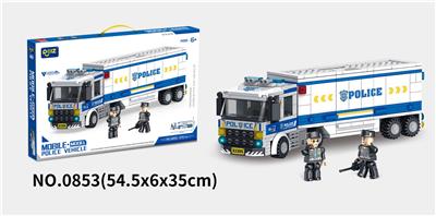 移动警署车 379PCS - OBL10150432