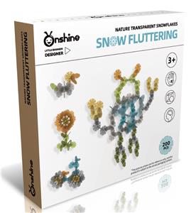 大自然透明雪花片200pcs-雪花飘飘 - OBL10155589