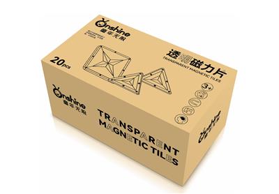 大自然色磁力片20pcs-透明补充装 - OBL10155594