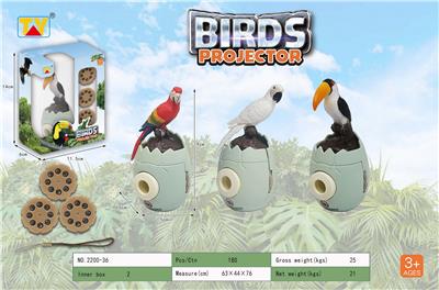 趣味鸟类投影系列 - OBL10159960