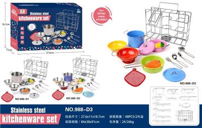 过家家不锈钢餐具(烤漆) - OBL10161065