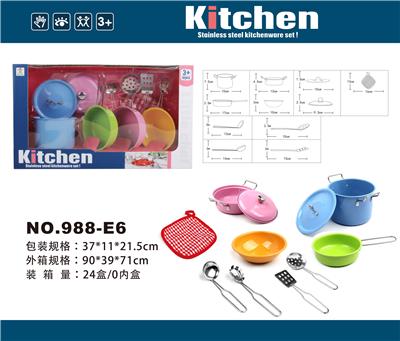 过家家不锈钢餐具(烤漆） - OBL10161070