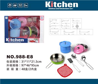 过家家不锈钢餐具(烤漆） - OBL10161072