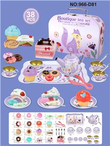 过家家马口铁狐狸茶具+甜品 - OBL10161089