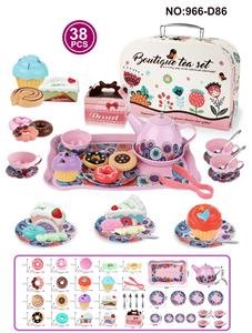 过家家纯色古典花茶具+甜品 - OBL10161094