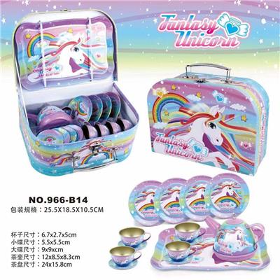 过家家独角兽茶具礼品盒 - OBL10161195