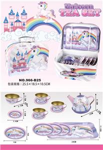 过家家 卡通独角兽茶具礼品盒 - OBL10161197