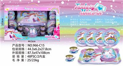 过家家马口铁独角兽茶具 - OBL10161204