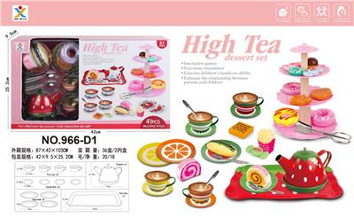 过家家马口铁水果茶具+甜品 - OBL10161207