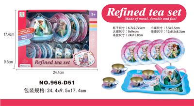 过家家马口铁冰雪茶具 - OBL10161216
