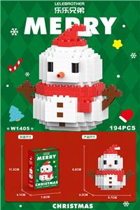 雪人红 194PCS - OBL10161530