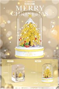 透明黄圣诞树 276PCS - OBL10161538