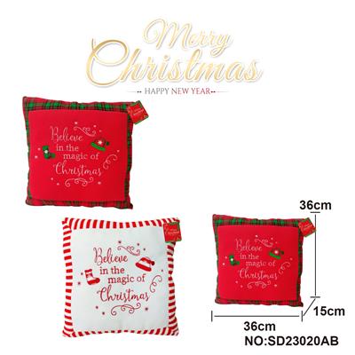 工艺圣诞抱枕14寸（2款） - OBL10162863