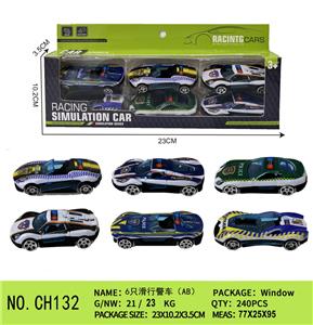 6只滑行UV彩警车 - OBL10169652
