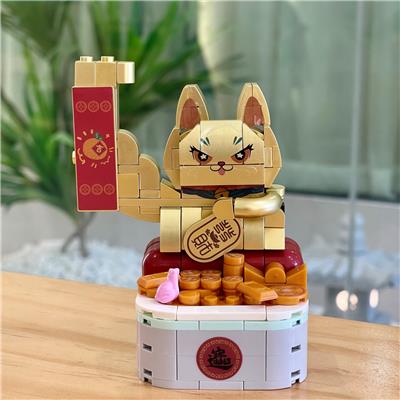 招财猫（金色) - OBL10170498