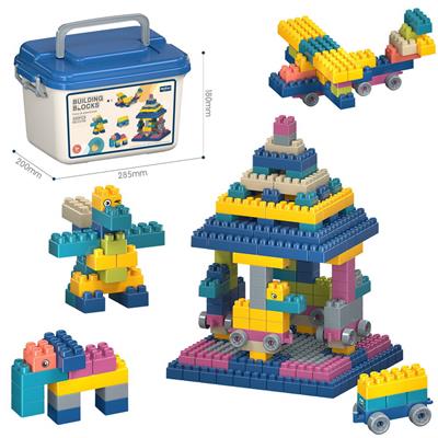 DIY拼装颗粒积木300PCS/莫兰迪色系 - OBL10175815
