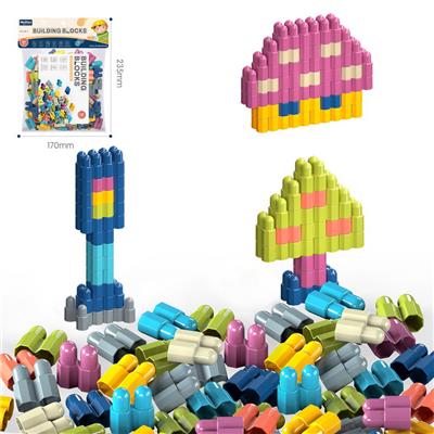 DIY拼装子弹积木80PCS/莫兰迪色系 - OBL10175887