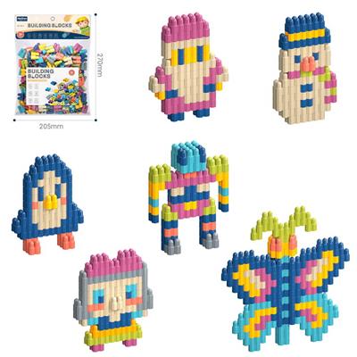 DIY拼装子弹积木160PCS/莫兰迪色系 - OBL10175910
