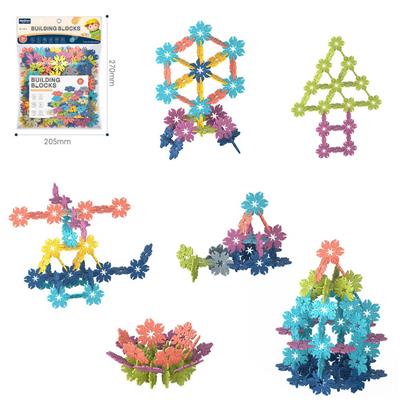 DIY拼装树叶积木80PCS/莫兰迪色系 - OBL10175913