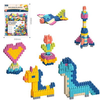 DIY拼装子弹积木300PCS/莫兰迪色系 - OBL10175933