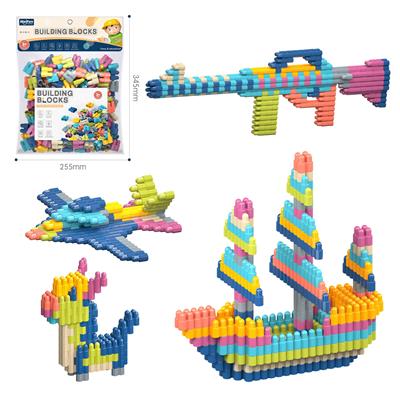 DIY拼装子弹积木440PCS/莫兰迪色系 - OBL10175963