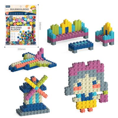 DIY拼装串联积木260PCS/莫兰迪色系 - OBL10175965