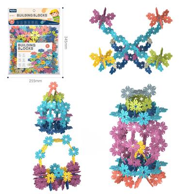 DIY拼装树叶雪花片200PCS/莫兰迪色系 - OBL10175966