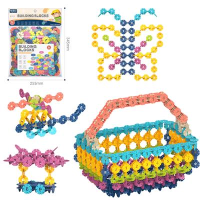 DIY拼装数字雪花片640PCS/中号薄款3.0/莫兰迪色系 - OBL10175972
