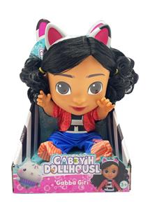 Gabby;s dollhouse  高档14寸搪胶盖比房屋娃娃带主题灯光音乐35秒4款混装 - OBL10179968