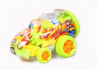 Q版F1赛车益智类积木 - OBL10184942