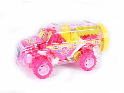 女孩系列-小校车益智类积木 - OBL10185092