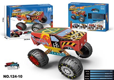 金属积木拼装大脚怪毁坏王德比 - OBL10188263