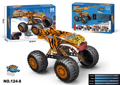 金属积木拼装大脚怪虎鲨 - OBL10188267