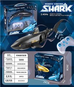 （2.4G）遥控戏水
【机械黑鲨】
（鱼包3.7V500毫安软包电池） - OBL10191198